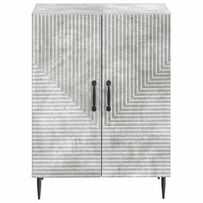 vidaXL Bathroom Storage Cainet HAARLEM Concrete Grey 59.5 x 31 x 80 cm