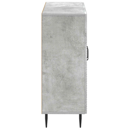 vidaXL Bathroom Storage Cainet HAARLEM Concrete Grey 59.5 x 31 x 80 cm