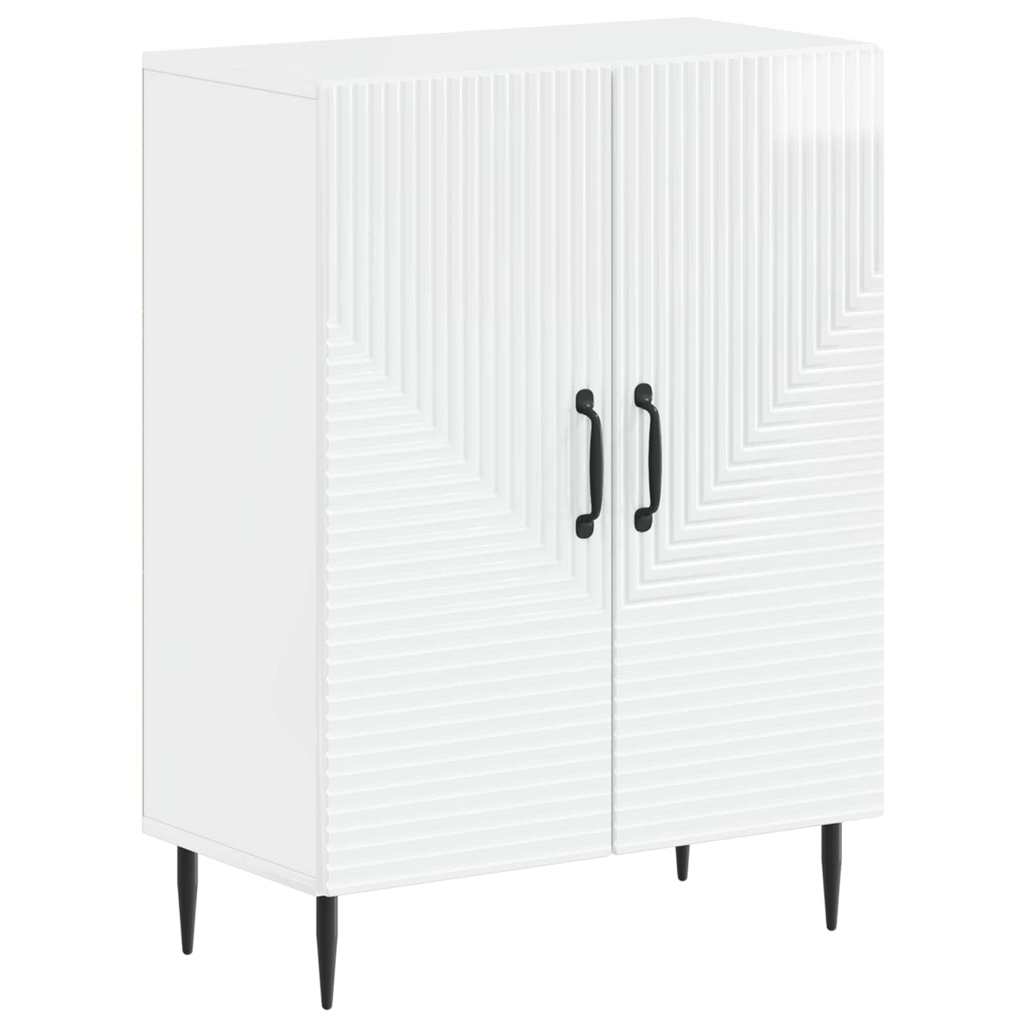 vidaXL Bathroom Storage Cainet HAARLEM High Gloss White