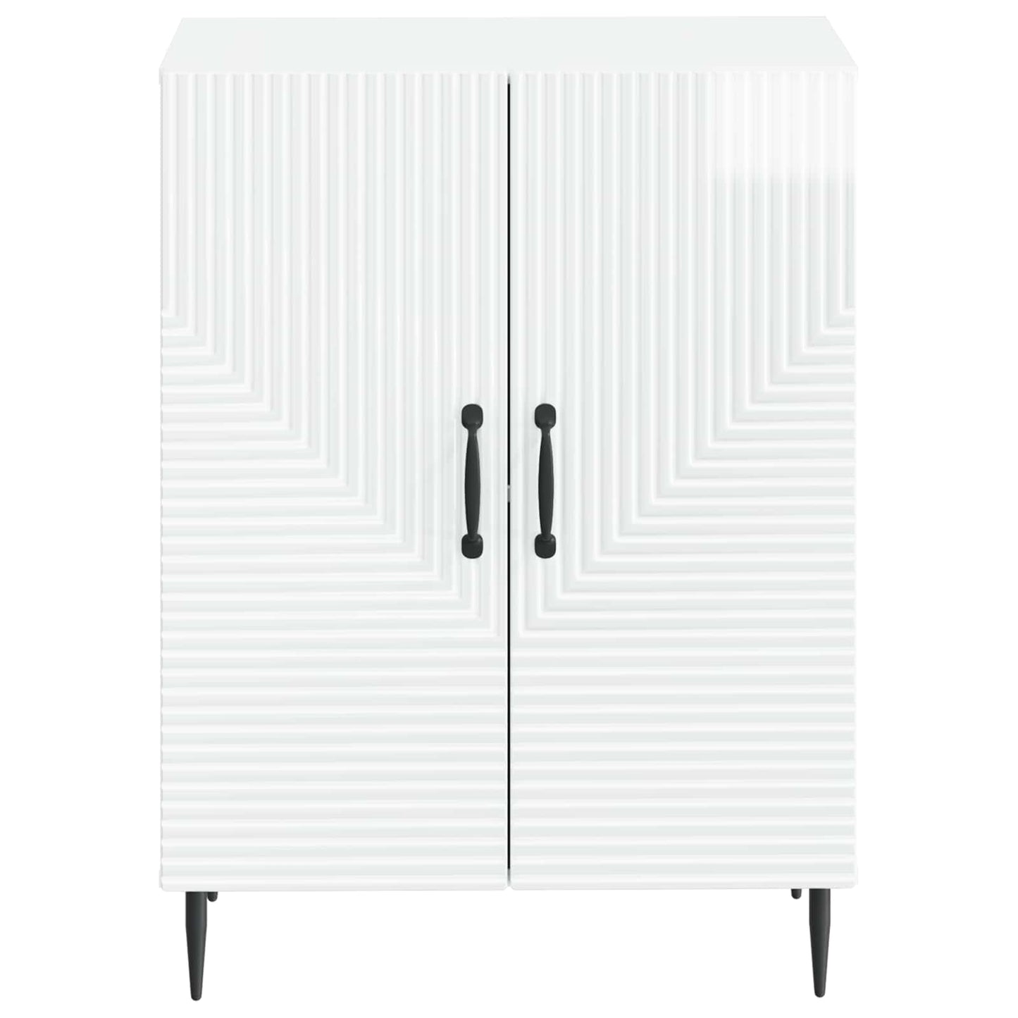 vidaXL Bathroom Storage Cainet HAARLEM High Gloss White
