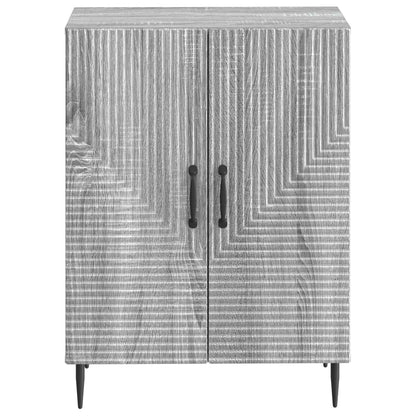 vidaXL Bathroom Storage Cainet HAARLEM Grey Sonoma 59.5 x 31 x 80 cm