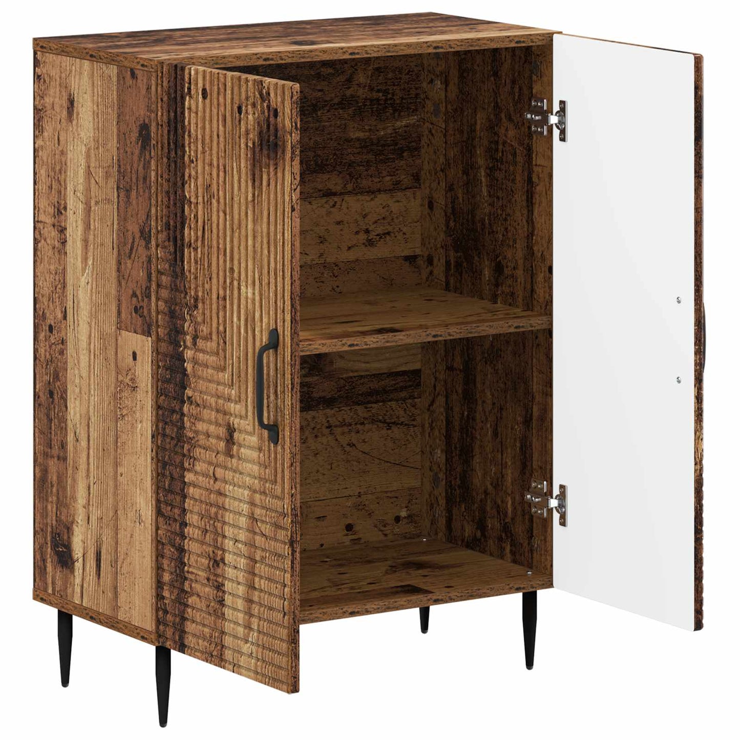 vidaXL Bathroom Storage Cainet HAARLEM Old Wood 59.5 x 31 x 80 cm