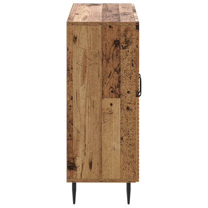 vidaXL Bathroom Storage Cainet HAARLEM Old Wood 59.5 x 31 x 80 cm