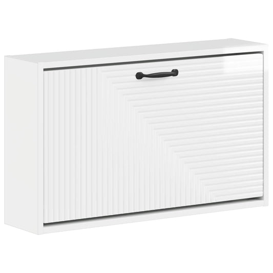 vidaXL Wall-Mounted Shoe Cabinet HAARLEM 71 x 17 x 43 cm