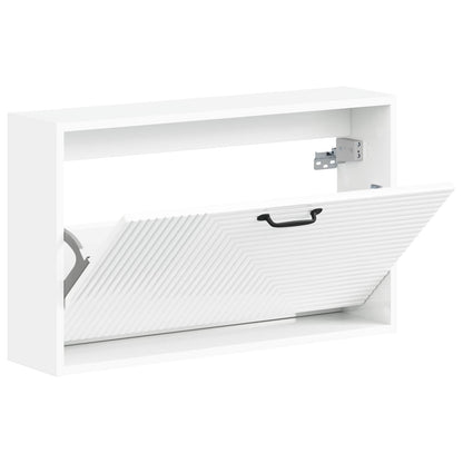 vidaXL Wall-Mounted Shoe Cabinet HAARLEM 71 x 17 x 43 cm