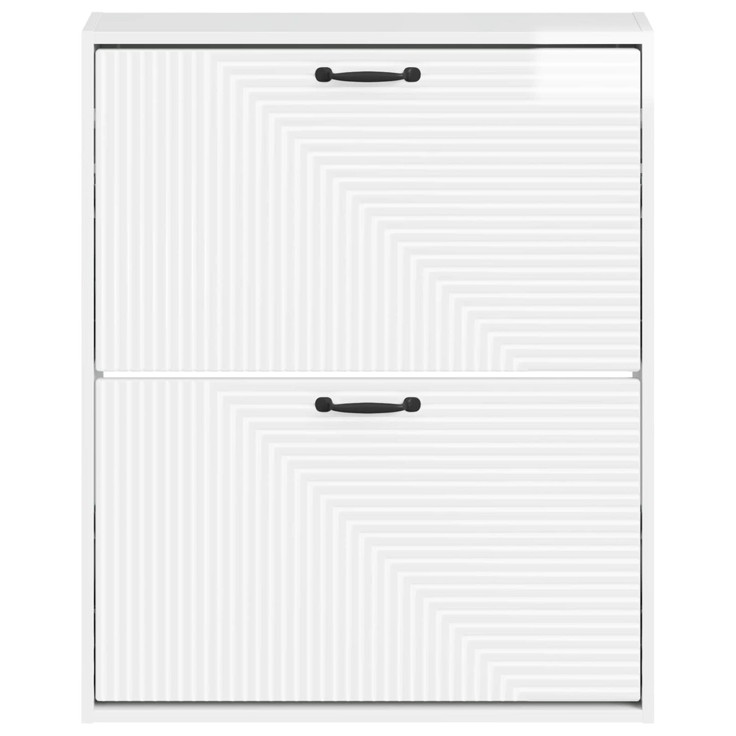 vidaXL Wall-Mounted Shoe Cabinet HAARLEM 71 x 17 x 86 cm