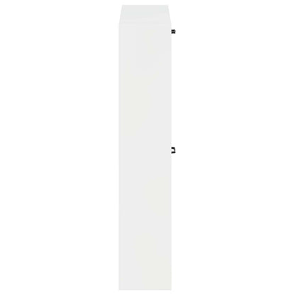 vidaXL Wall-Mounted Shoe Cabinet HAARLEM 71 x 17 x 86 cm