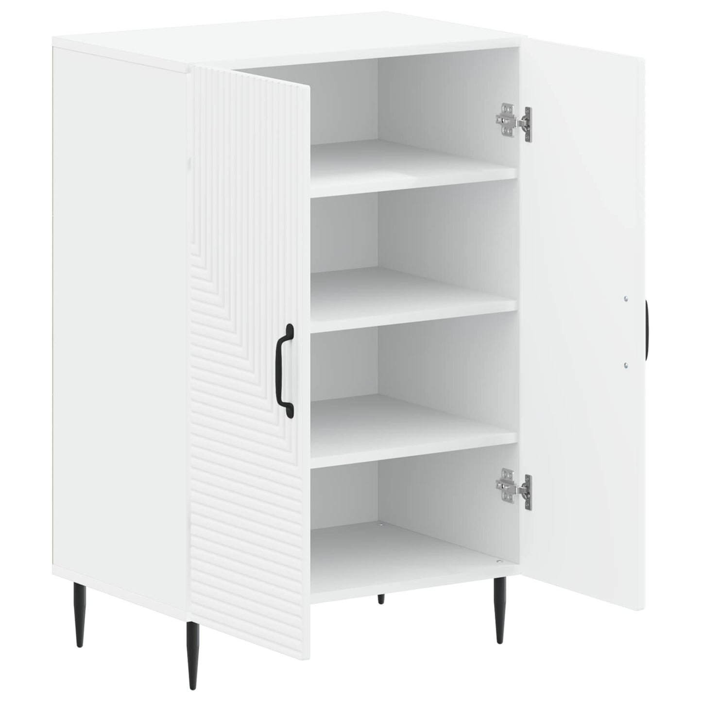 vidaXL Shoe Cabinet HAARLEM 59.5 x 39.5 x 89.5 cm Engineered Wood