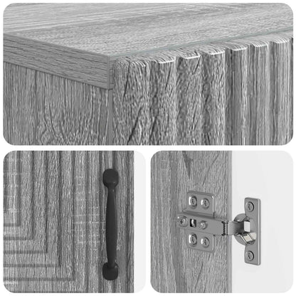 vidaXL Shoe Cabinet HAARLEM 59.5 x 39.5 x 89.5 cm Engineered Wood