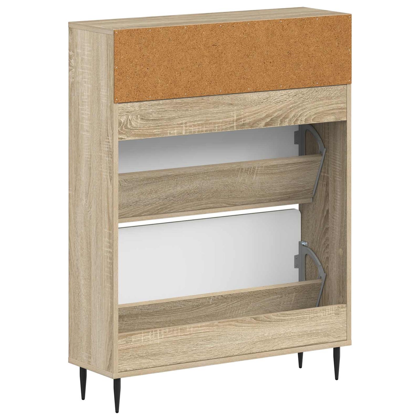 vidaXL Shoe Cabinet HAARLEM 78 x 24 x 103 cm Engineered Wood