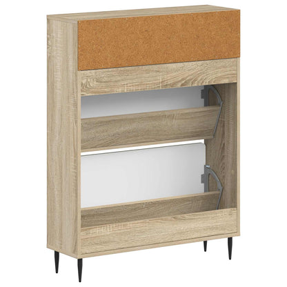 vidaXL Shoe Cabinet HAARLEM 78 x 24 x 103 cm Engineered Wood