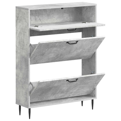 vidaXL Shoe Cabinet HAARLEM 78 x 24 x 103 cm Engineered Wood