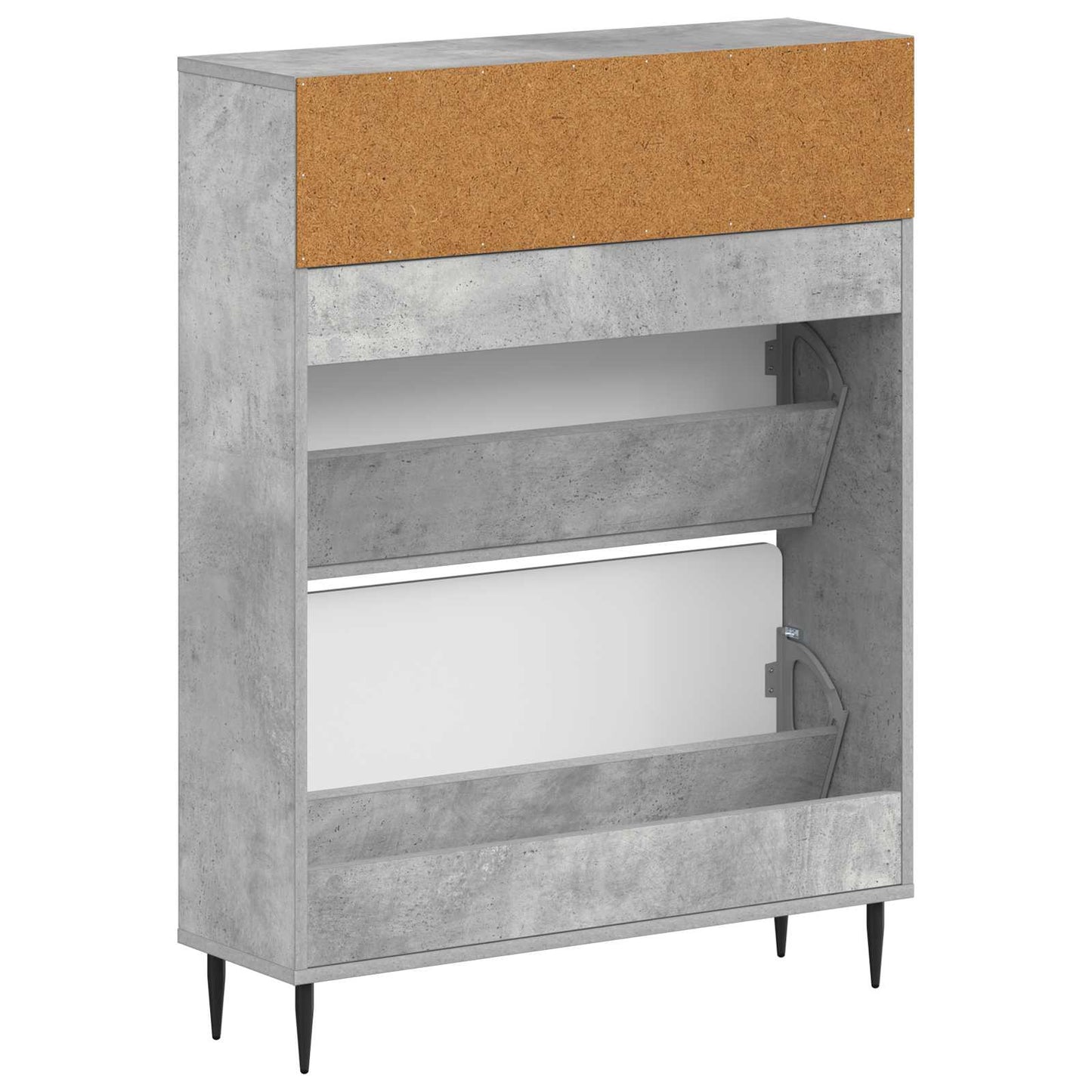 vidaXL Shoe Cabinet HAARLEM 78 x 24 x 103 cm Engineered Wood