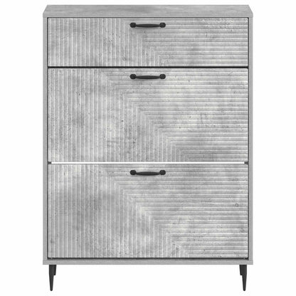 vidaXL Shoe Cabinet HAARLEM 78 x 24 x 103 cm Engineered Wood