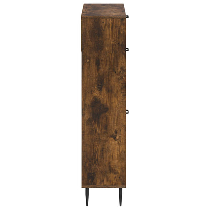 vidaXL Shoe Cabinet HAARLEM 78 x 24 x 103 cm Engineered Wood