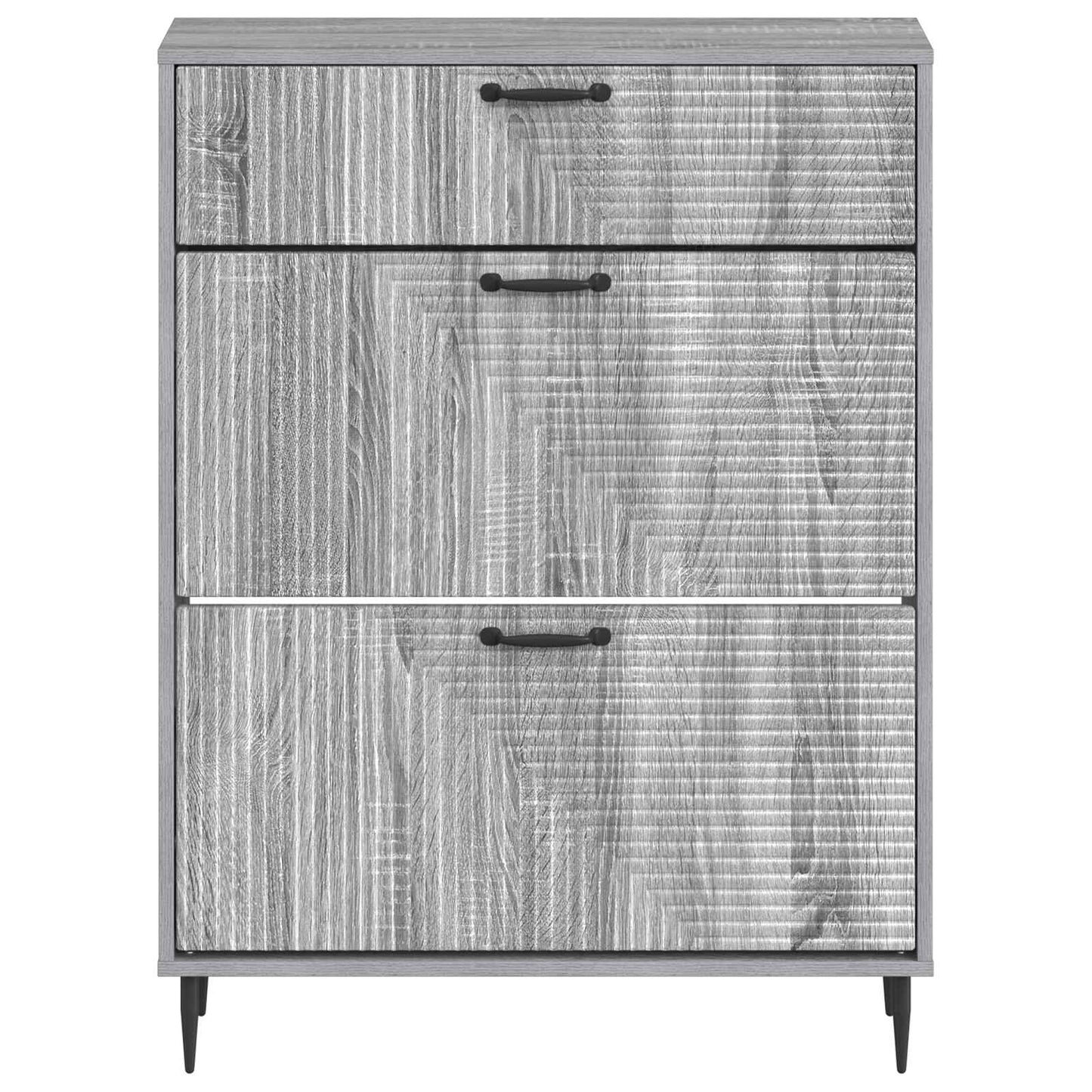 vidaXL Shoe Cabinet HAARLEM 78 x 24 x 103 cm Engineered Wood
