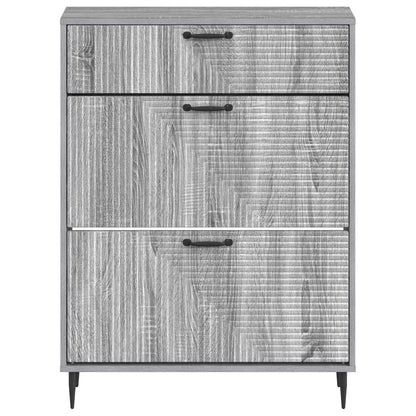 vidaXL Shoe Cabinet HAARLEM 78 x 24 x 103 cm Engineered Wood