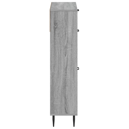 vidaXL Shoe Cabinet HAARLEM 78 x 24 x 103 cm Engineered Wood