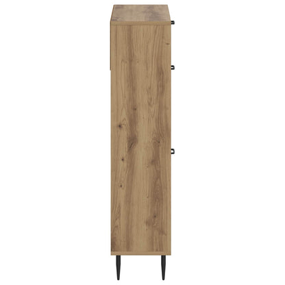 vidaXL Shoe Cabinet HAARLEM 78 x 24 x 103 cm Engineered Wood
