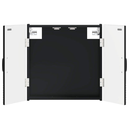 vidaXL Dartboard Cabinet HAARLEM Black 52.5 x 10.5 x 53.5 cm