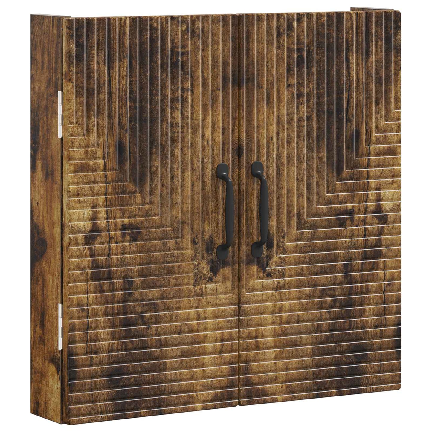 vidaXL Dartboard Cabinet HAARLEM Smoked Oak 52.5 x 10.5 x 53.5 cm