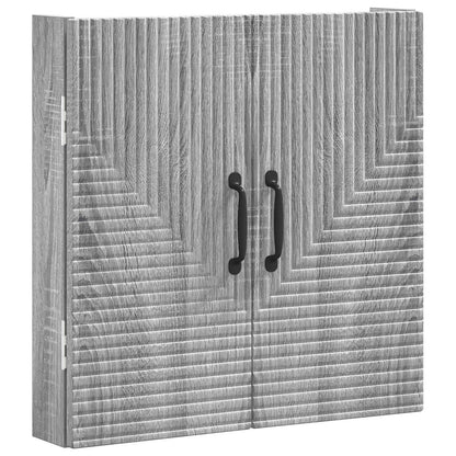 vidaXL Dartboard Cabinet HAARLEM Grey Sonoma 52.5 x 10.5 x 53.5 cm