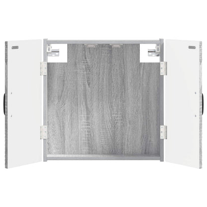 vidaXL Dartboard Cabinet HAARLEM Grey Sonoma 52.5 x 10.5 x 53.5 cm