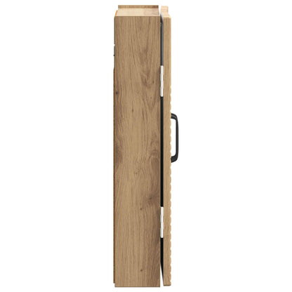 vidaXL Dartboard Cabinet HAARLEM Artisan Oak 52.5 x 10.5 x 53.5 cm