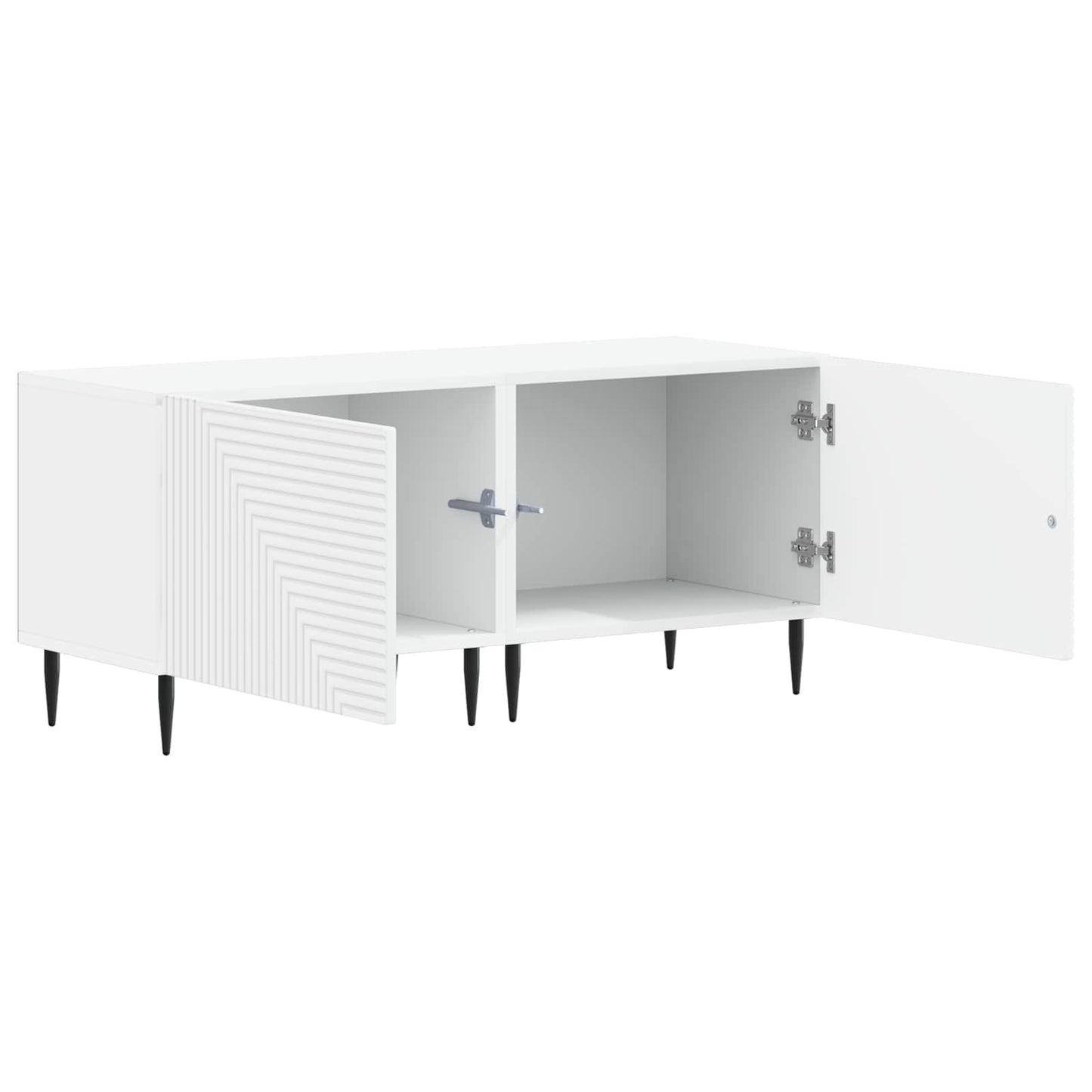 vidaXL TV Cabinet White Engineered Wood