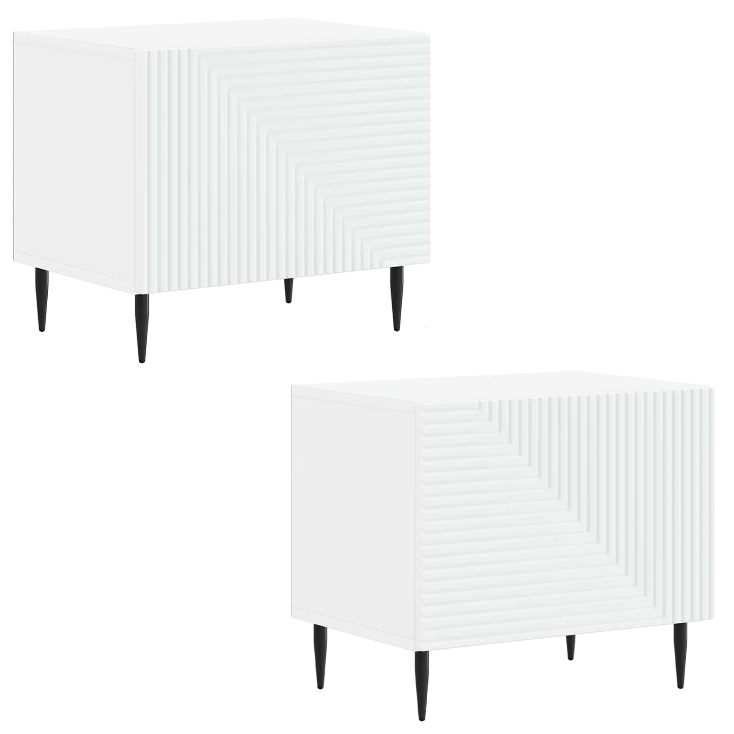 vidaXL TV Cabinet White Engineered Wood