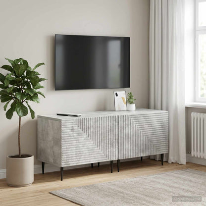 vidaXL TV Cabinet Concrete Grey Engineered Wood
