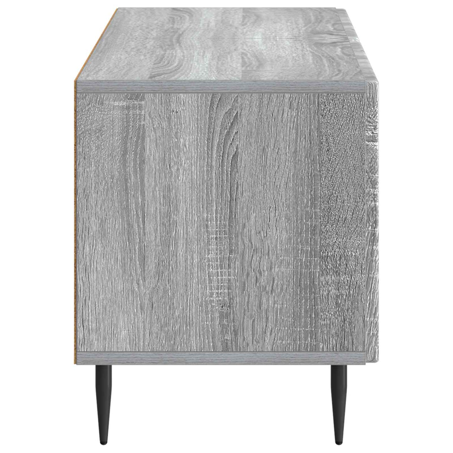 vidaXL TV Cabinet Grey Sonoma Engineered Wood
