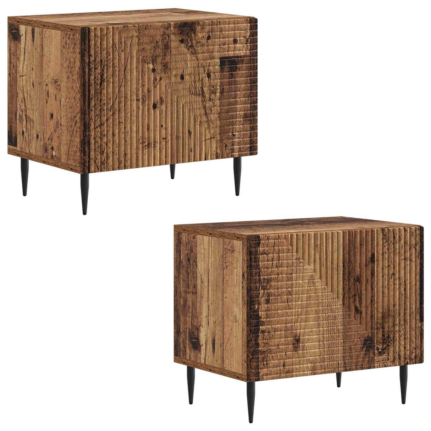 vidaXL TV Cabinet Old Wood Engineered Wood