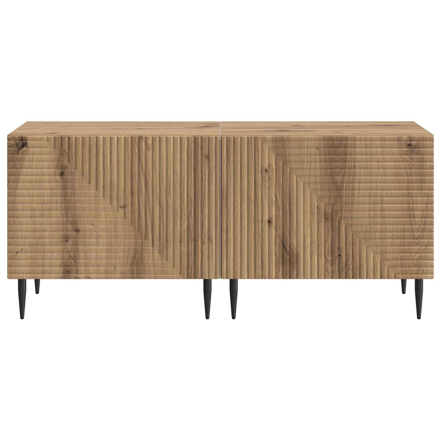 vidaXL TV Cabinet Artisan Oak Engineered Wood