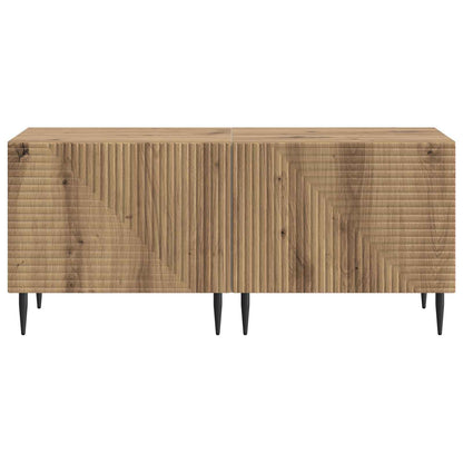 vidaXL TV Cabinet Artisan Oak Engineered Wood