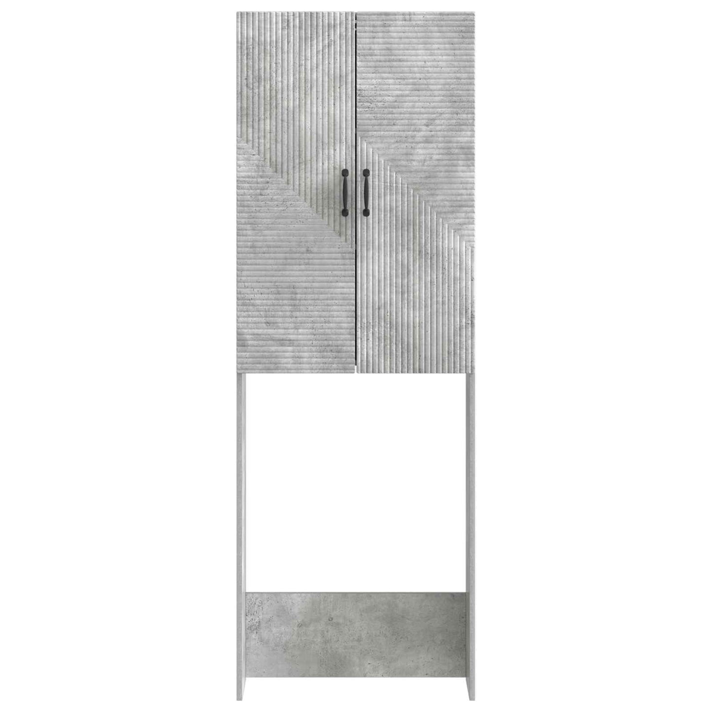 vidaXL Toilet Cabinet HAARLEM Concrete Grey 66 x 25.5 x 190 cm