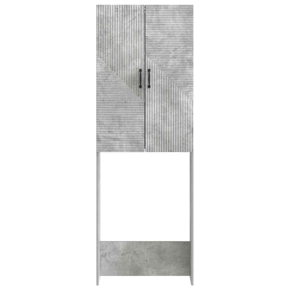 vidaXL Toilet Cabinet HAARLEM Concrete Grey 66 x 25.5 x 190 cm
