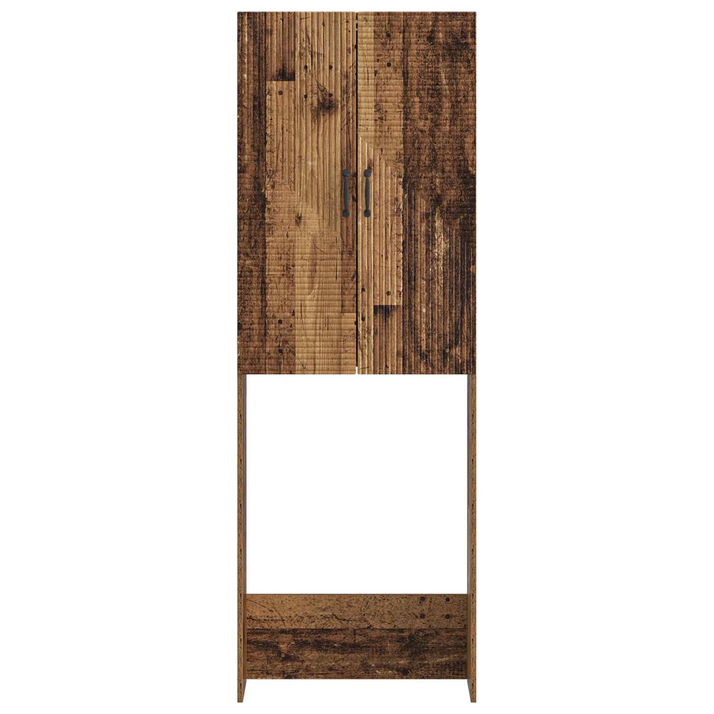 vidaXL Toilet Cabinet HAARLEM Old Wood 66 x 25.5 x 190 cm