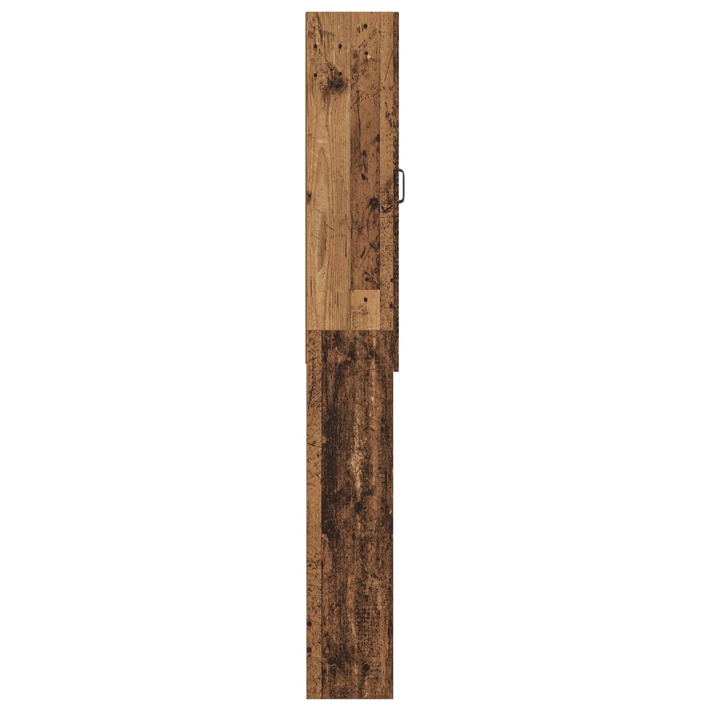 vidaXL Toilet Cabinet HAARLEM Old Wood 66 x 25.5 x 190 cm