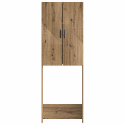 vidaXL Toilet Cabinet HAARLEM Artisan Oak 66 x 25.5 x 190 cm