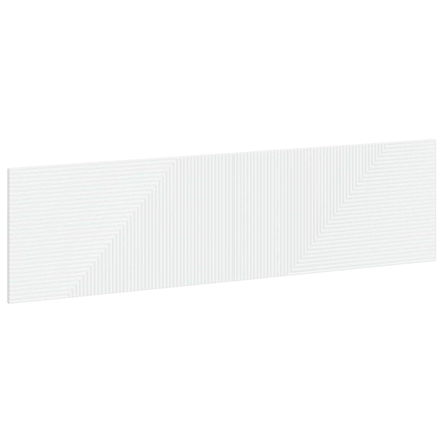 vidaXL Wall-Mounted Headboard HAARLEM White Engineered Wood