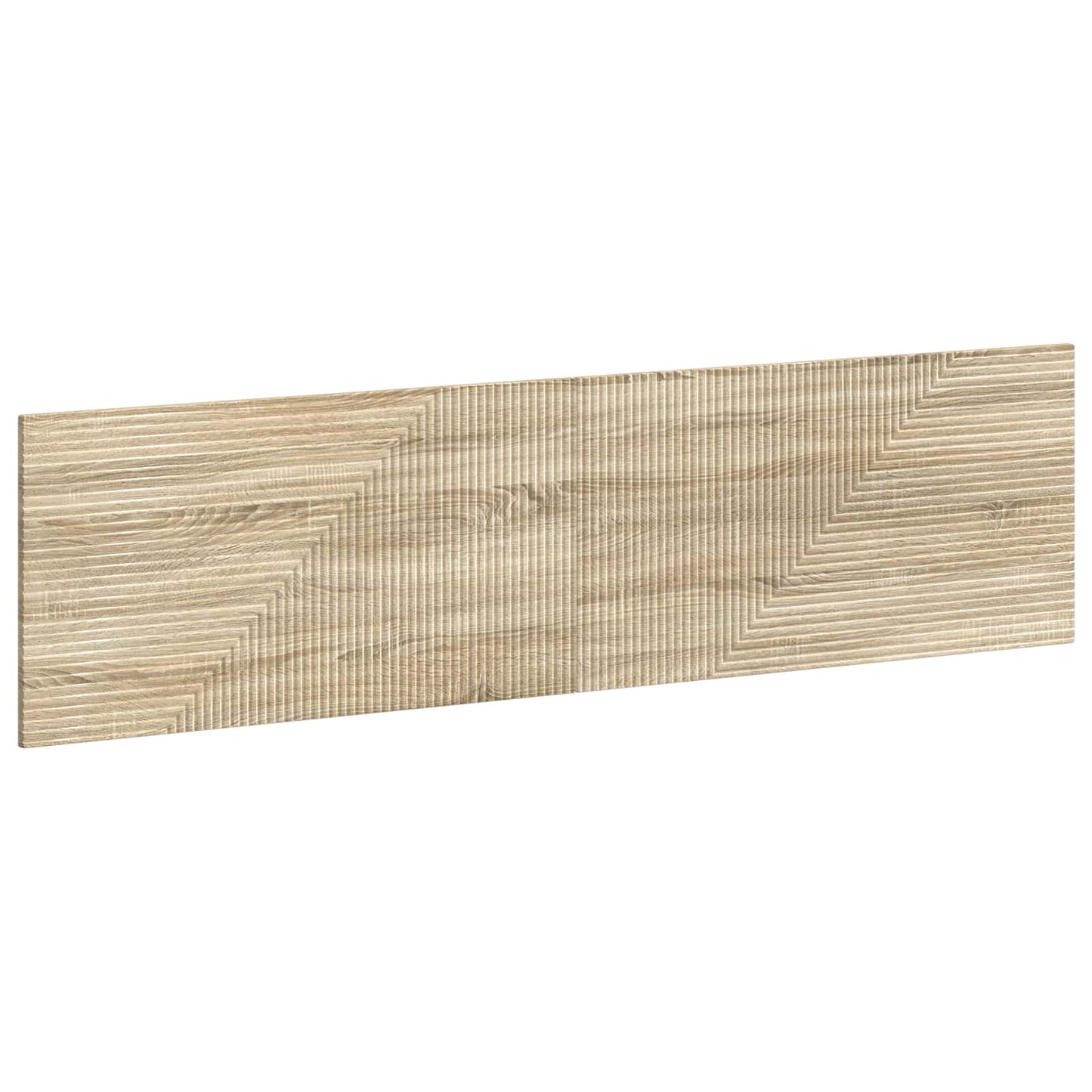 vidaXL Wall-Mounted Headboard HAARLEM Sonoma Oak Engineered Wood