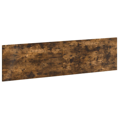 vidaXL Wall-Mounted Headboard HAARLEM Smoked Oak Engineered Wood