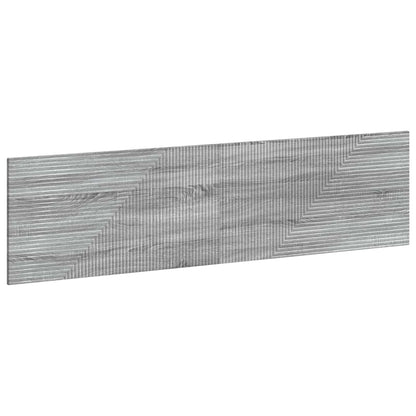 vidaXL Wall-Mounted Headboard HAARLEM Grey Sonoma Engineered Wood