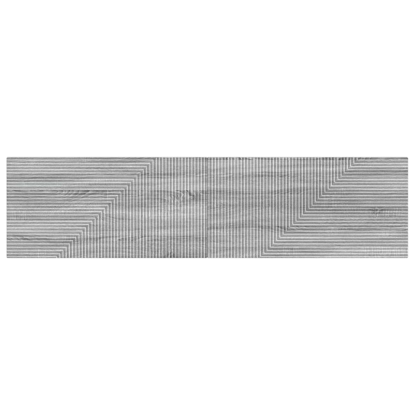 vidaXL Wall-Mounted Headboard HAARLEM Grey Sonoma Engineered Wood