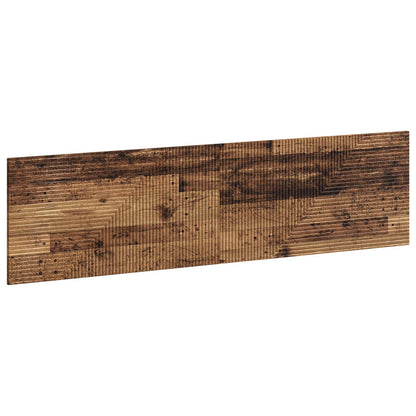 vidaXL Wall-Mounted Headboard HAARLEM Old Wood Engineered Wood