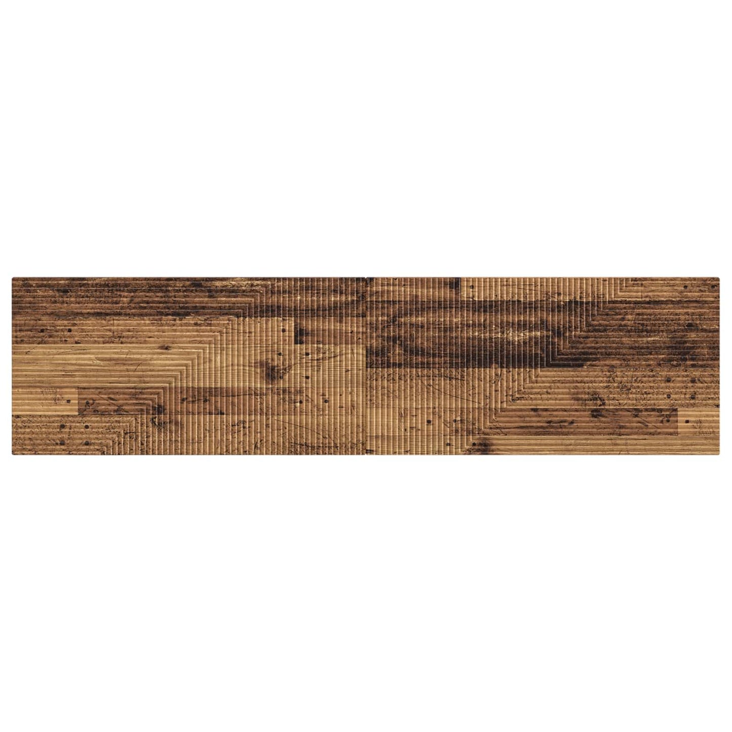 vidaXL Wall-Mounted Headboard HAARLEM Old Wood Engineered Wood