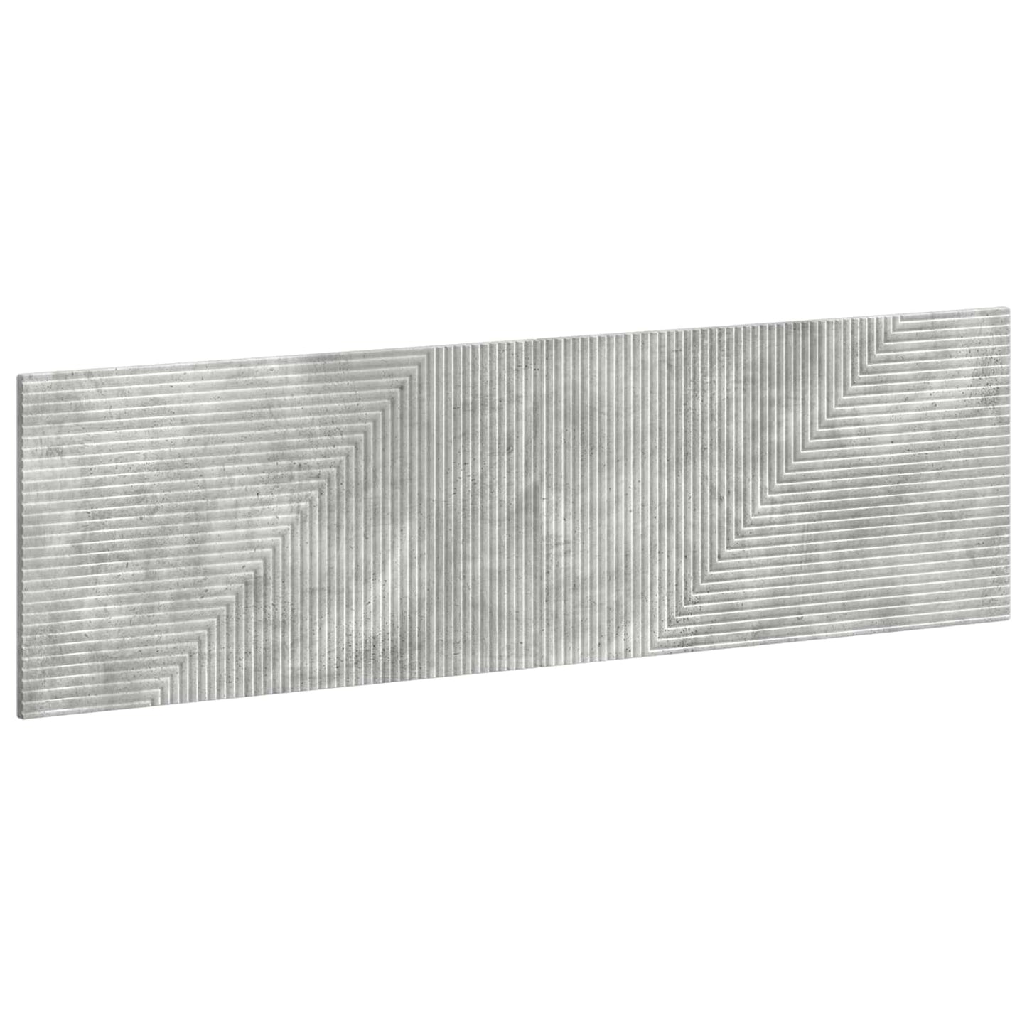 vidaXL Wall-Mounted Headboard HAARLEM Concrete Grey Engineered Wood