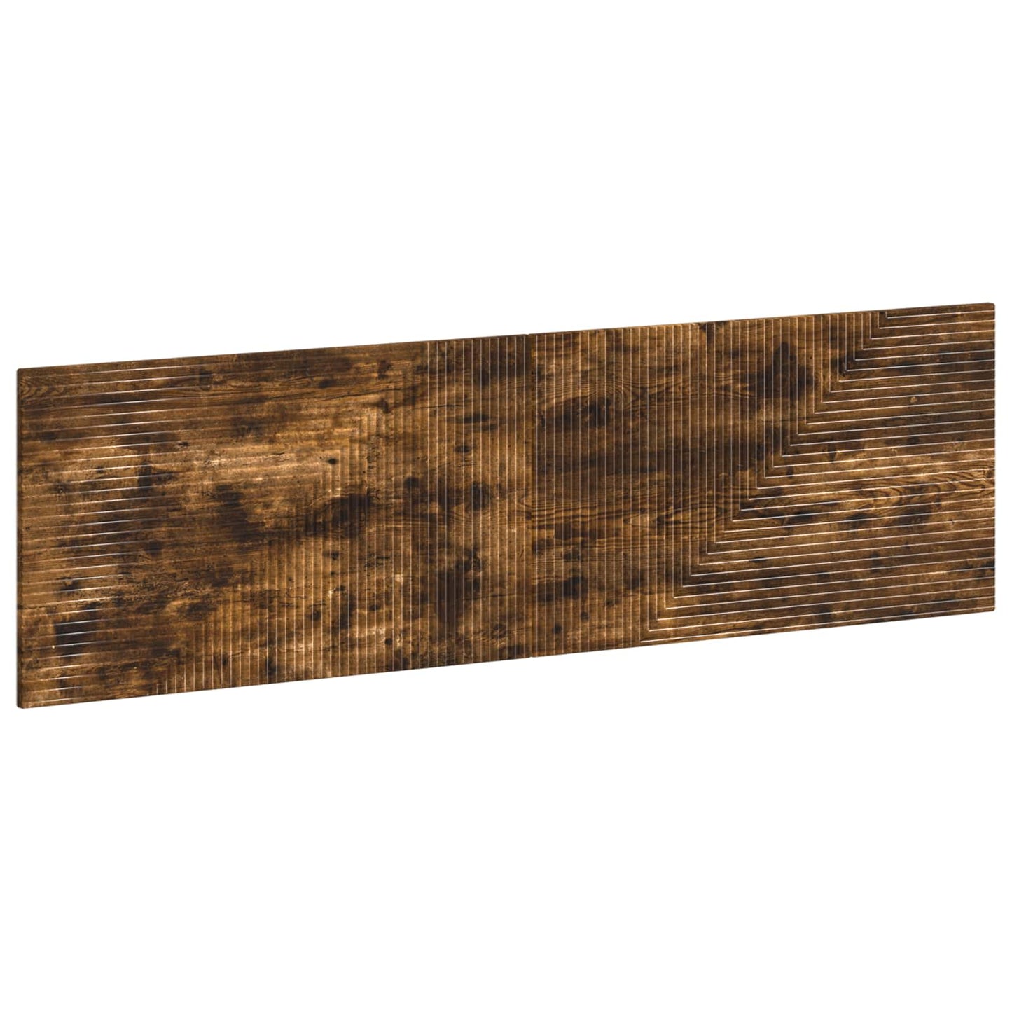 vidaXL Wall-Mounted Headboard HAARLEM Smoked Oak Engineered Wood