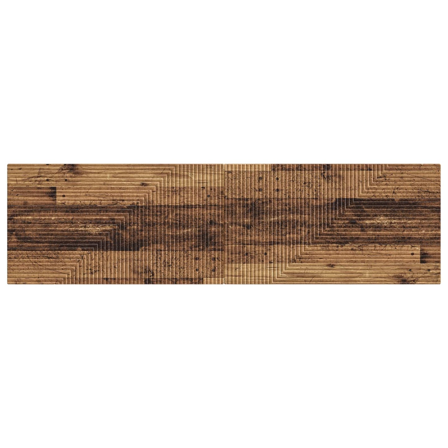 vidaXL Wall-Mounted Headboard HAARLEM Old Wood Engineered Wood